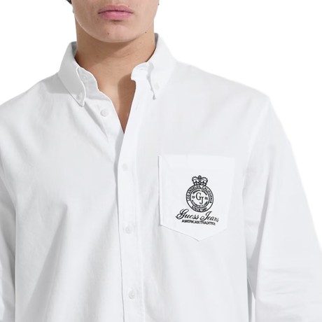 Chemises Guess Jeans pure white &mdash; photo 3