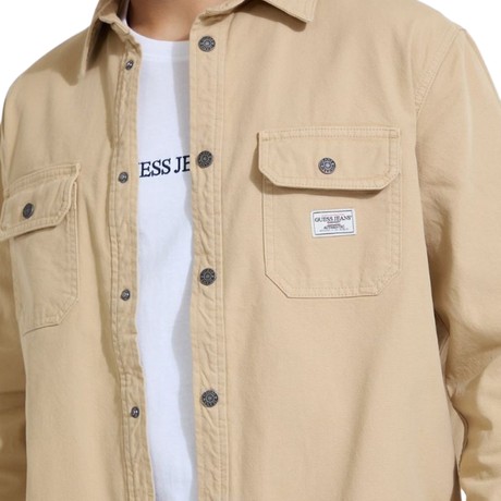 Chemises Guess Jeans safari tan &mdash; photo 3