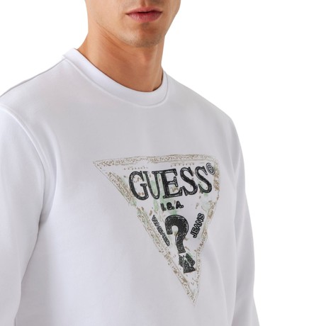 Pulóverek Guess pure white &mdash; fot 3
