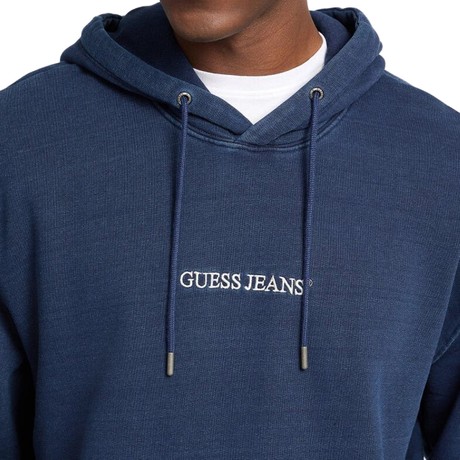 Mikiny Guess Jeans blue indigo wash &mdash; fot 3