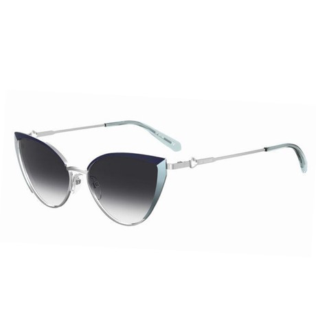 LOVE MOSCHINO MOL061S - BLUE SILVER - SUNGLASSES - Image 2