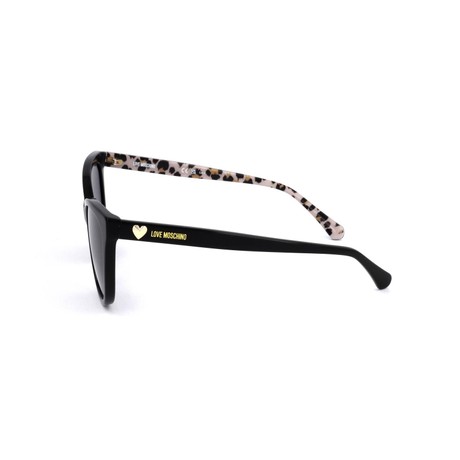Солнцезащитные Очки Love Moschino pattern black &mdash; фотографии 3