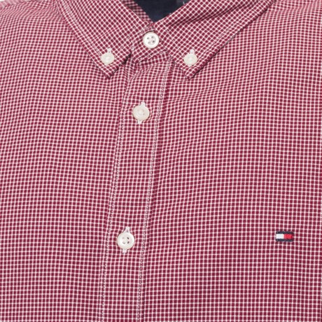 TOMMY HILFIGER MW0MW07773 - RHUBARB BRIGHT WHITE - SHIRTS - Image 3