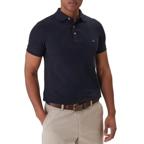 TOMMY HILFIGER MW0MW17771 - Desert Sky - KOSZULKI POLO
