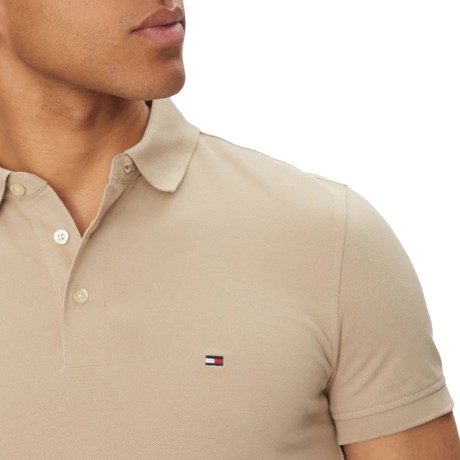 TOMMY HILFIGER MW0MW17771 - Sandalwood - KOSZULKI POLO - Image 3