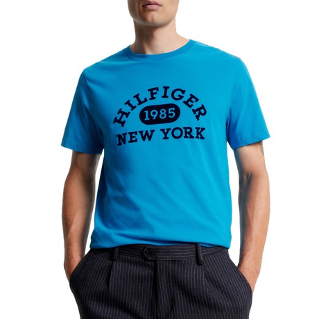 TOMMY HILFIGER MW0MW32593 - CERELEAN AQUA - T-SHIRT