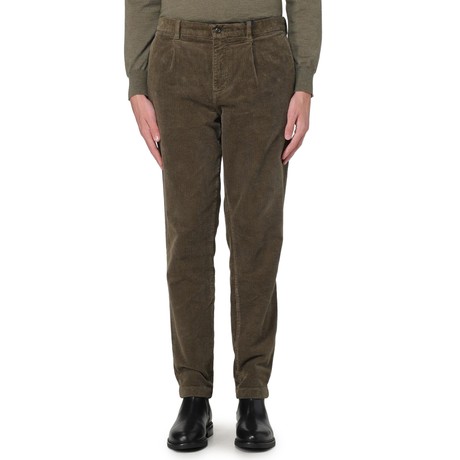 TOMMY HILFIGER MW0MW36693 - KHAKI - TROUSERS