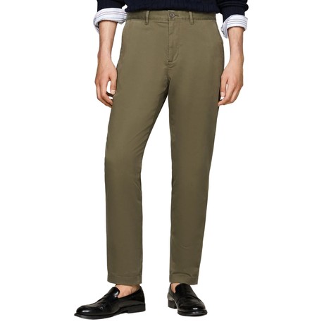 TOMMY HILFIGER MW0MW36708 - KHAKI - KALHOTY