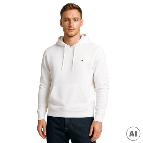 TOMMY HILFIGER MW0MW37235 - White - SWEATSHIRTS
