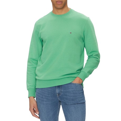 TOMMY HILFIGER MW0MW37237 - GREEN - SWEATSHIRT