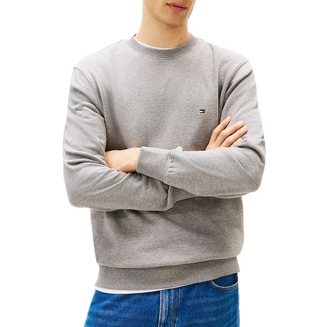 TOMMY HILFIGER MW0MW37237 - Medium Grey Heather - SWEATSHIRTS