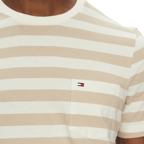 TOMMY HILFIGER MW0MW37283 - WHITE BEIGE - T-SHIRT - Image 3