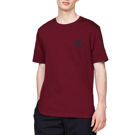 TOMMY HILFIGER MW0MW37284 - DEEP ROUGE - TRICOU