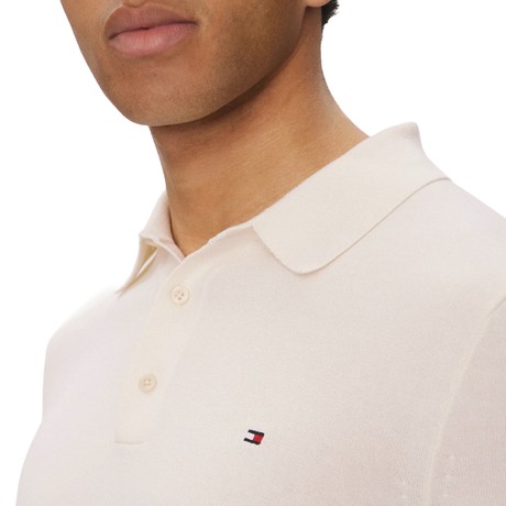 TOMMY HILFIGER MW0MW37396 - Ivory Petal  - POLO - Image 3