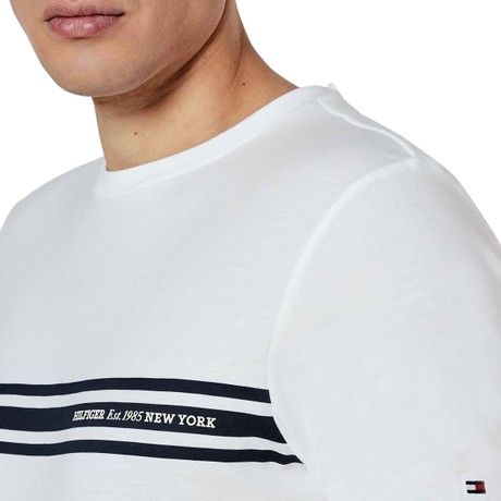 TOMMY HILFIGER MW0MW37443 - WHITE - TRIČKO - Image 3