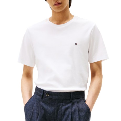 TOMMY HILFIGER MW0MW37508 - WHITE - T SHIRT