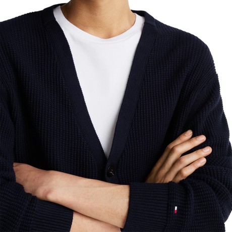 TOMMY HILFIGER MW0MW38087 - DESERT SKY  - JERSEYS - Image 3
