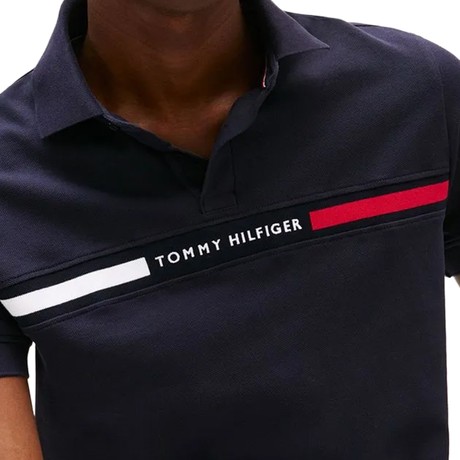 TOMMY HILFIGER MW0MW38130 - Desert Sky - TRICOURI POLO - Image 3