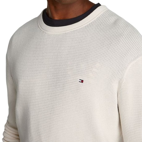 TOMMY HILFIGER MW0MW38600 - IVORY - TOP - Image 3