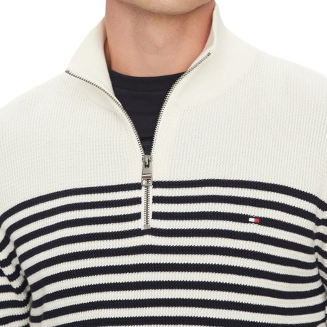 TOMMY HILFIGER MW0MW38601 - DESERT SKY|IVORY  - TOPWEAR - Image 3