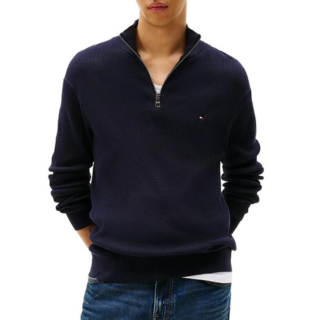 TOMMY HILFIGER MW0MW38601 - BLUE - TOPWEAR
