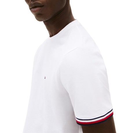 TOMMY HILFIGER MW0MW38630 - WHITE - T SHIRT - Image 3