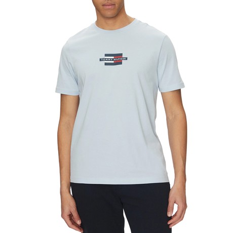 TOMMY HILFIGER MW0MW38636 - Breezy Blue - T-SHIRT