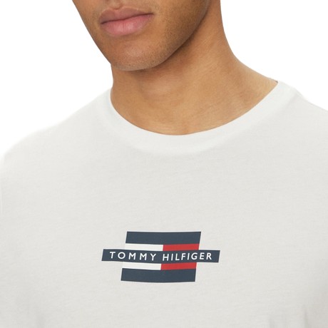 TOMMY HILFIGER MW0MW38636 - WHITE - T-SHIRT - Image 3