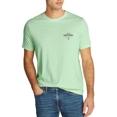 TOMMY HILFIGER MW0MW38644 - GREEN - T SHIRT