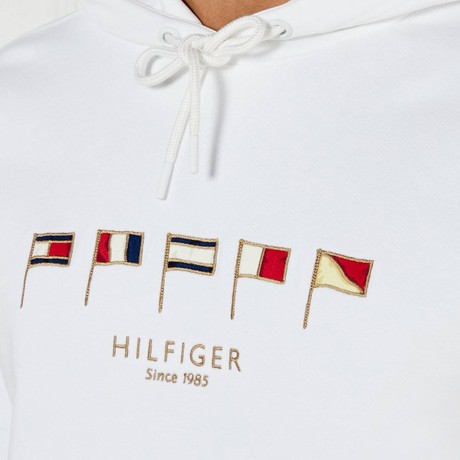 TOMMY HILFIGER MW0MW38666 - WHITE - MIKINY - Image 3