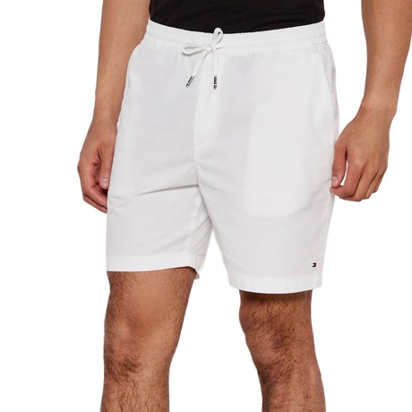 TOMMY HILFIGER MW0MW38845 - OPTIC WHITE - BERMUDAS ET SHORTS