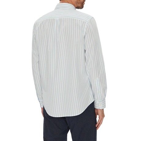 TOMMY HILFIGER MW0MW39159 - SWEET BLUE/OPTIC WHITE - KOŠILE - Image 2