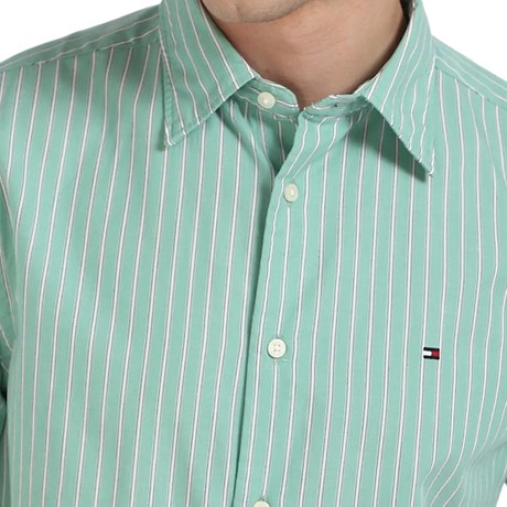 TOMMY HILFIGER MW0MW39161 - FORT GREEN - CAMISAS - Image 3