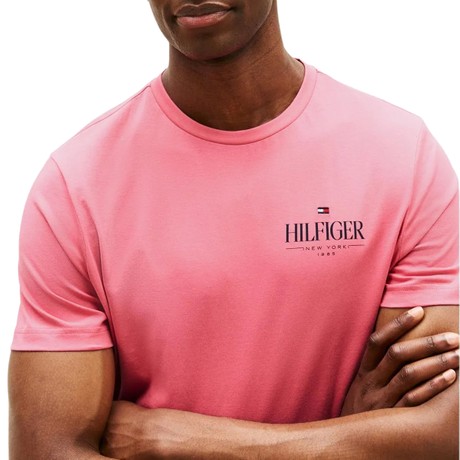 TOMMY HILFIGER MW0MW39355 - PINK - MARŠKINĖLIAI - Image 3