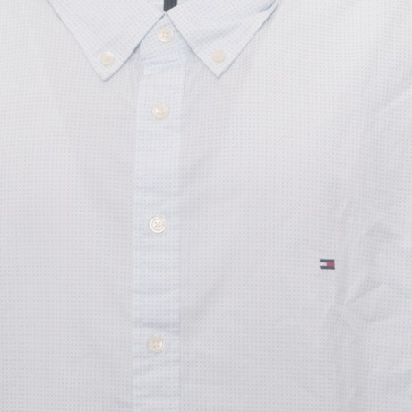 TOMMY HILFIGER MW0MW39897 - OPTIC WHITE PRT - MARŠKINĖLIAI - Image 2