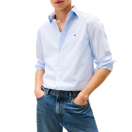 TOMMY HILFIGER MW0MW41399 - Sweet Blue / Stripe - ŠIRICE