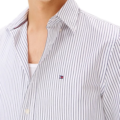 TOMMY HILFIGER MW0MW41399 - White / Stripe - ŠIRICE - Image 3