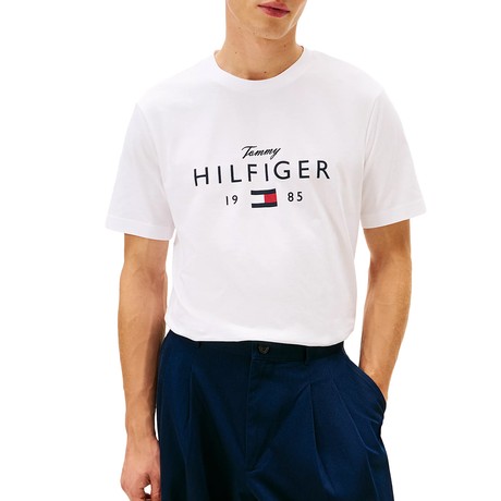 TOMMY HILFIGER MW0MW41455 - White - T SHIRT