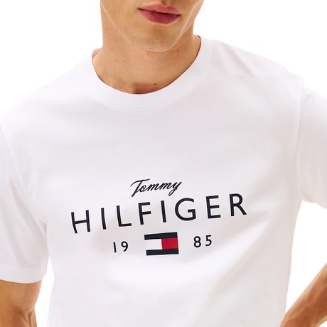 TOMMY HILFIGER MW0MW41455 - White - T SHIRT - Image 3