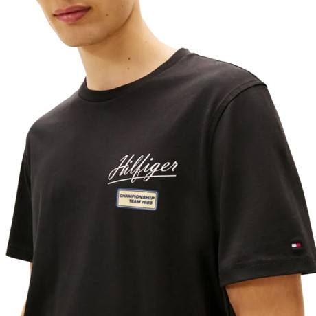 TOMMY HILFIGER MW0MW41471 - Black - T SHIRT - Image 2