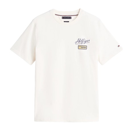 TOMMY HILFIGER MW0MW41471 - Ivory Petal - T SHIRT - Image 3