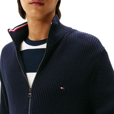 TOMMY HILFIGER MW0MW41517 - Navy Blue - JERSEYS - Image 3