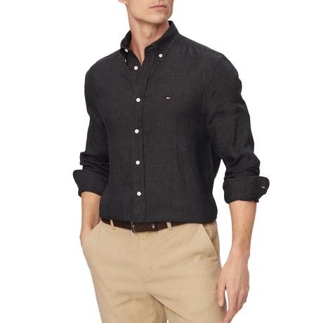 TOMMY HILFIGER MW0MW41530 - Black - TRICOURI