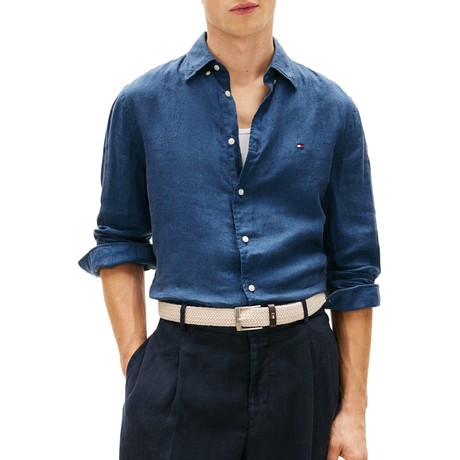 TOMMY HILFIGER MW0MW41530 - Blue Jean - TRICOURI