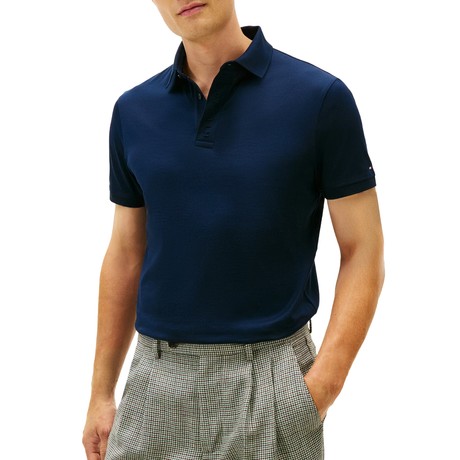 TOMMY HILFIGER MW0MW41611 - Dark Night Navy - TRICOURI POLO