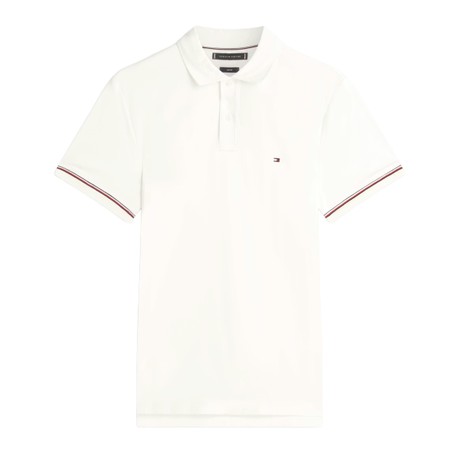 TOMMY HILFIGER MW0MW41612 - Ecru - TRICOURI POLO - Image 3