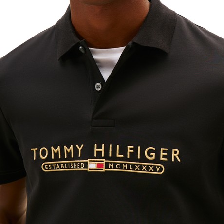 TOMMY HILFIGER MW0MW41615 - Black - POLOS - Image 3
