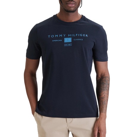 TOMMY HILFIGER MW0MW42365 - Desert Sky - TRICOU