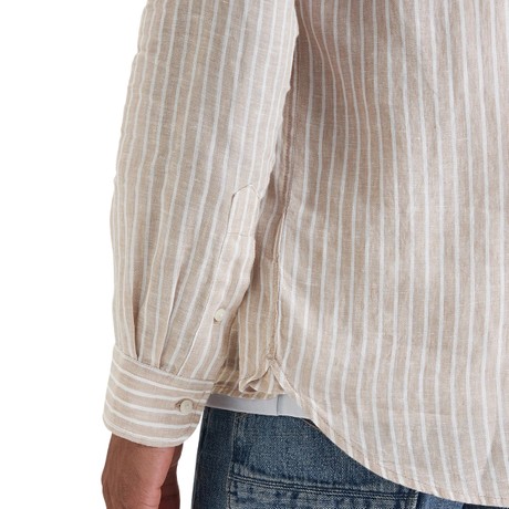 TOMMY HILFIGER MW0MW42400 - Sandalwood / Stripe - TRICOURI - Image 3