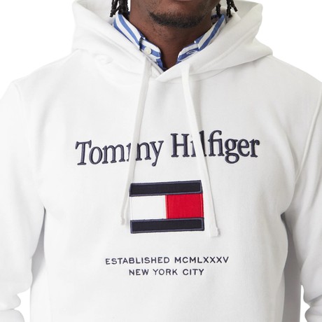 Felpe Tommy Hilfiger white &mdash; foto 3